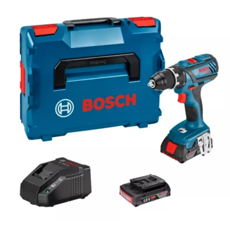 Bosch GSR 18V-28 Professional 1900 aps./min juoda, mėlyna