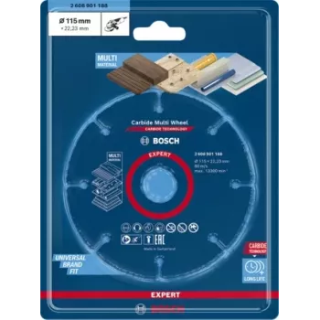 Bosch 2 608 901 188 sukamasis įrankis šlifavimo/šlifavimo reikmenys Plastikas, Mediena Pjovimo diskas