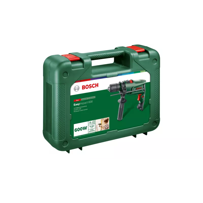 Bosch EasyImpact 600 3000 RPM 1.7 kg Juoda, Žalia