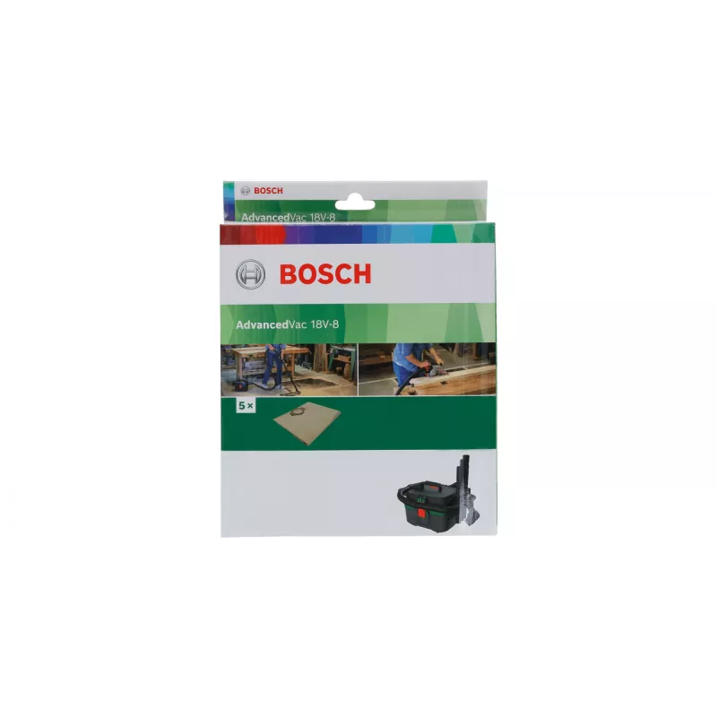 Bosch 2 609 256 F68 dulkių siurblio priedas / eksploatacinė medžiaga Dulkių maišelis būgniniam siurbliui