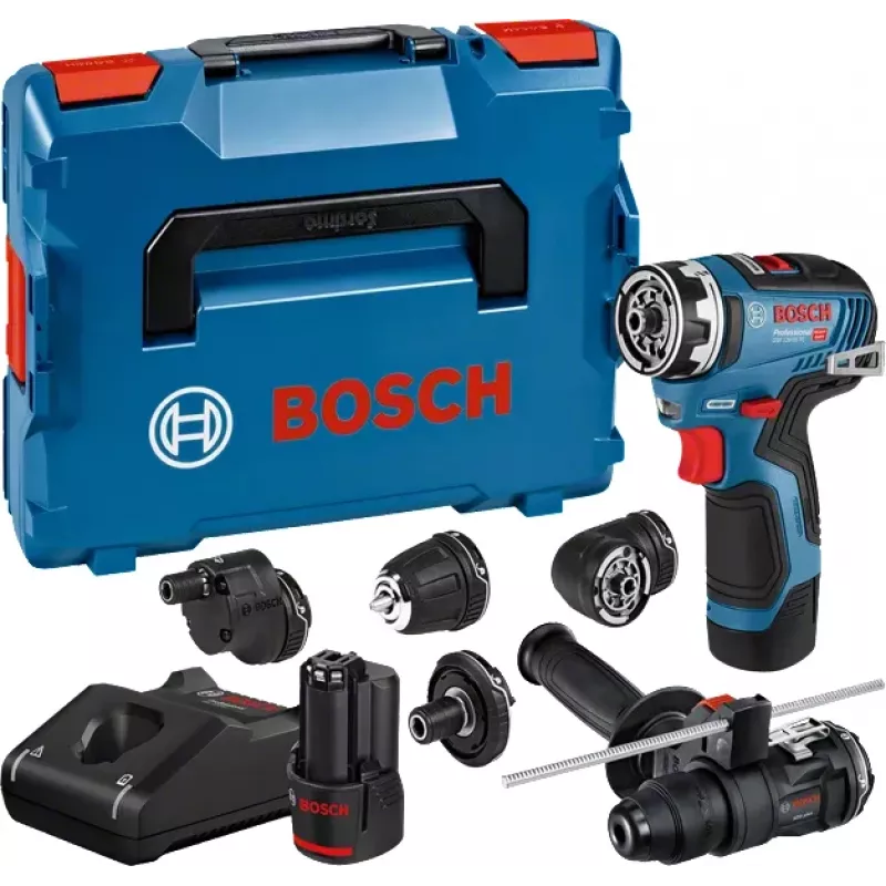Bosch GSR 12V-35 FC 1750 RPM Juoda, Mėlyna