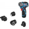 Bosch GSR 12V-35 FC 1750 RPM Juoda, Mėlyna