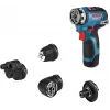 Bosch GSR 12V-35 FC PROFESSIONAL 1750 RPM 590 g Juoda, Mėlyna, Raudona