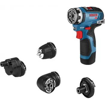 Bosch GSR 12V-35 FC PROFESSIONAL 1750 RPM 590 g Juoda, Mėlyna, Raudona