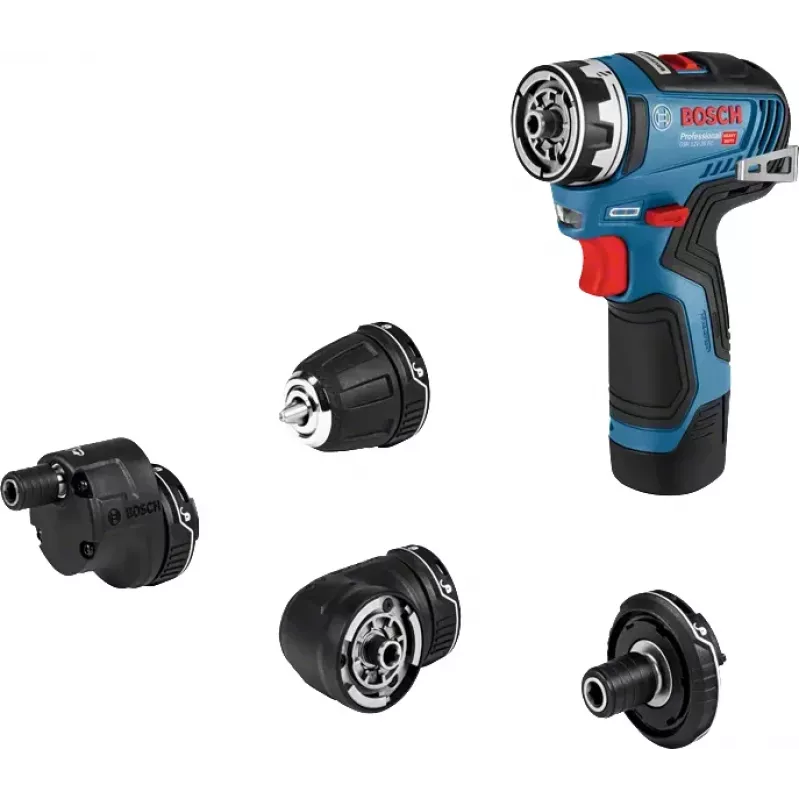 Bosch GSR 12V-35 FC PROFESSIONAL 1750 RPM 590 g Juoda, Mėlyna, Raudona