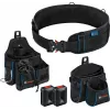 Bosch 1.600.A02.65R, Juosmens įrankių diržas, Juoda, Sagtis, 5 vnt.