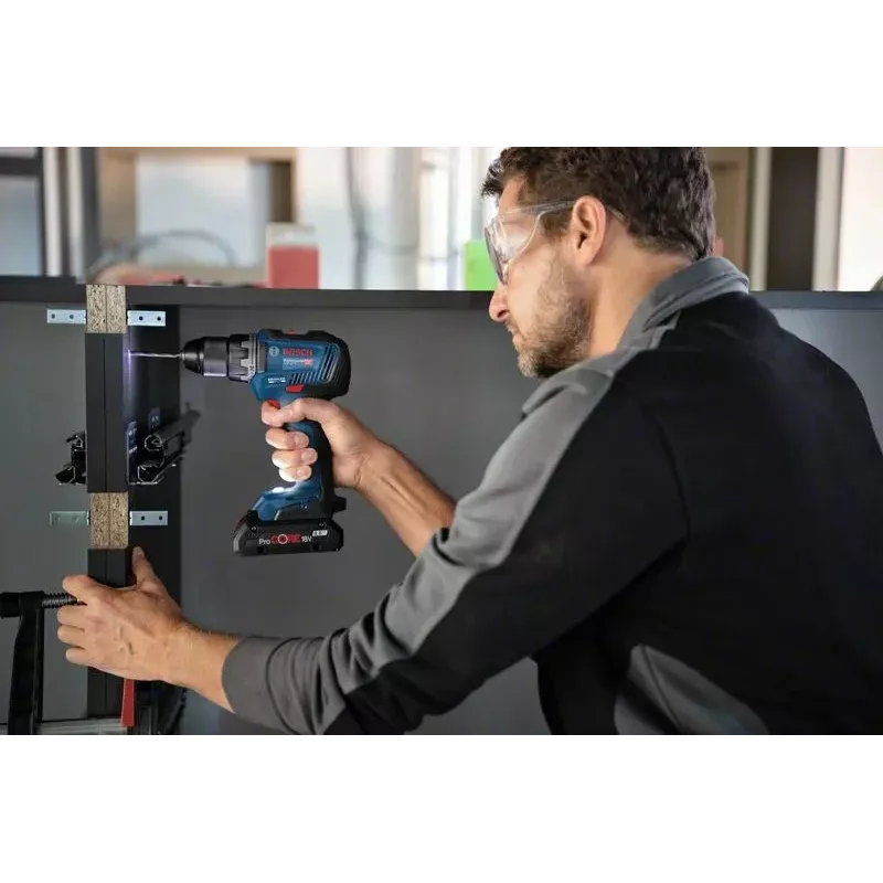 Bosch GSR 18V-55 1800 RPM 1 kg Juoda, Mėlyna