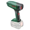 Karšto oro pistoletas Bosch EasyHeat 18V-500 — belaidis, 72 W, 4 Ah baterija, 350–450 °C, pistoleto rankena, žalias
