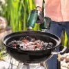 Karšto oro pistoletas Bosch EasyHeat 18V-500 — belaidis, 72 W, 4 Ah baterija, 350–450 °C, pistoleto rankena, žalias