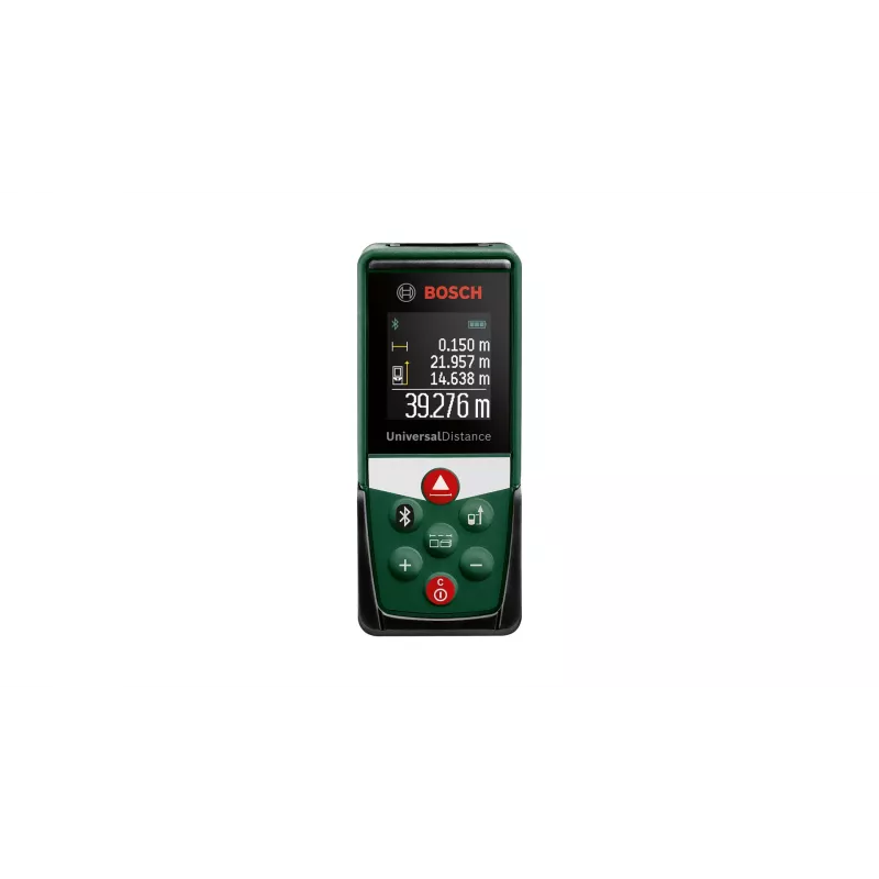 Lazerinis atstumo matuoklis Bosch UniversalDistance 40C — nuotolis 40 m, tikslumas 1 mm