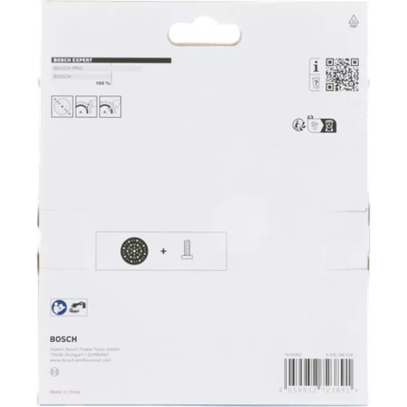 Bosch 2 608 001 115 šlifavimo priedas 1 vnt. Šlifavimo diskas