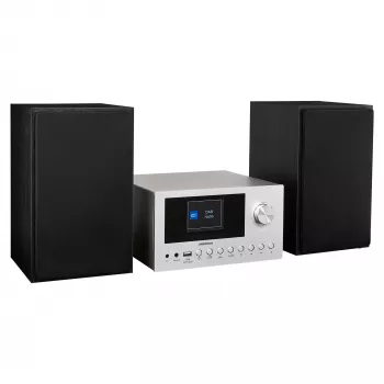 MEDION LIFE P85003 namų garso mikrosistema 30 W juoda, sidabrinė