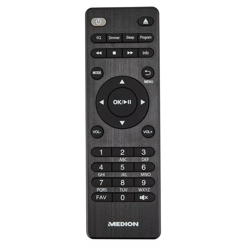 MEDION LIFE P85003 namų garso mikrosistema 30 W juoda, sidabrinė