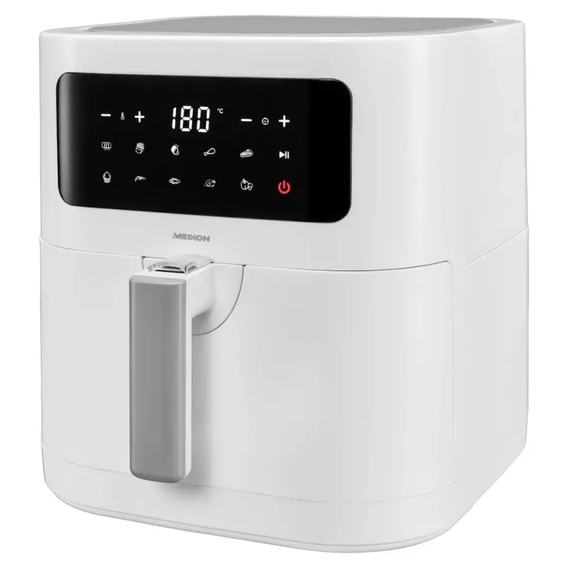 MEDION LIFE E40 XL vienos kameros 5,2 l atskirai stovinti karšto oro gruzdintuvė, balta