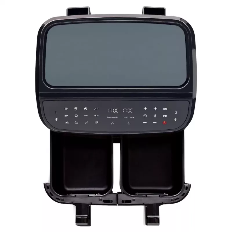 MEDION LIFE P20 Double 8,7 L 2600 W karšto oro gruzdintuvė Juoda