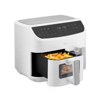 MEDION LIFE P20 Double 8,7 L 2600 W karšto oro gruzdintuvė balta