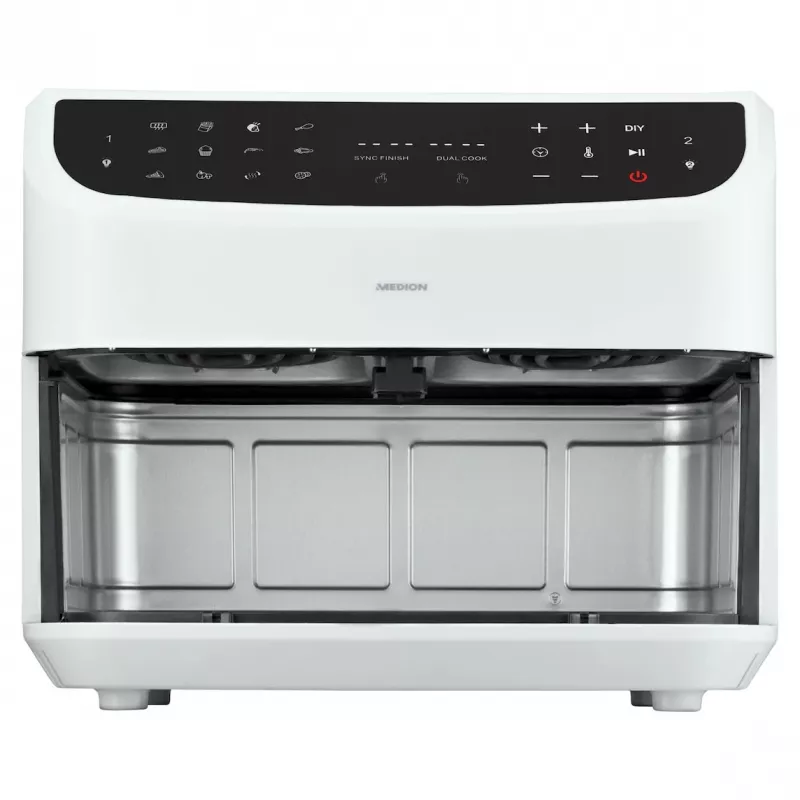 MEDION LIFE P20 Double 8,7 L 2600 W karšto oro gruzdintuvė balta