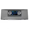 Internet radijas MEDION LIFE P85333 — DAB+ / FM, 12 W RMS, 2,8 colio TFT, Wi‑Fi 802.11a/b/g, 3,5 mm lizdas, pilka