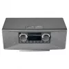 Internet radijas MEDION LIFE P85333 — DAB+ / FM, 12 W RMS, 2,8 colio TFT, Wi‑Fi 802.11a/b/g, 3,5 mm lizdas, pilka
