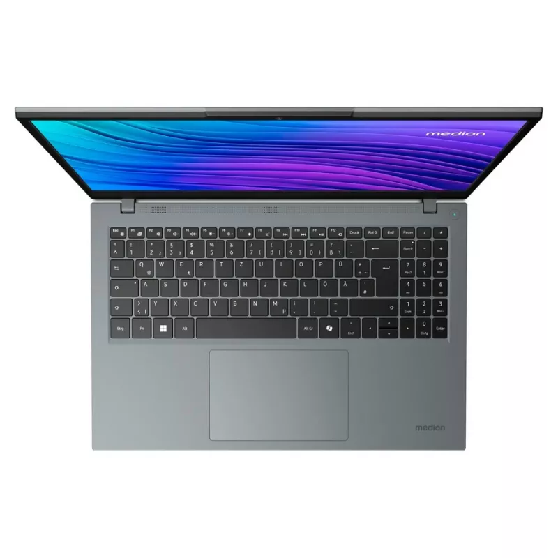 MEDION E15443 „Intel Core Ultra 5 125H“ nešiojamasis kompiuteris 39,6 cm (15,6 colio) Full HD 16 GB DDR5-SDRAM 512 GB SSD „Windows 11 Home“ pilka