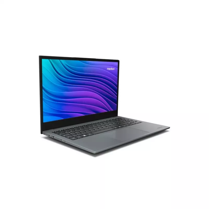 MEDION E15443 „Intel Core Ultra 5 125H“ nešiojamasis kompiuteris 39,6 cm (15,6 colio) Full HD 16 GB DDR5-SDRAM 512 GB SSD „Windows 11 Home“ pilka