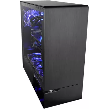 ERAZER Enforcer X10 Intel® Core™ i7 i7-14700KF 32 GB DDR5-SDRAM 1 TB SSD NVIDIA GeForce RTX 4070 Ti Super Windows 11 Home Stalinis kompiuteris Juodas