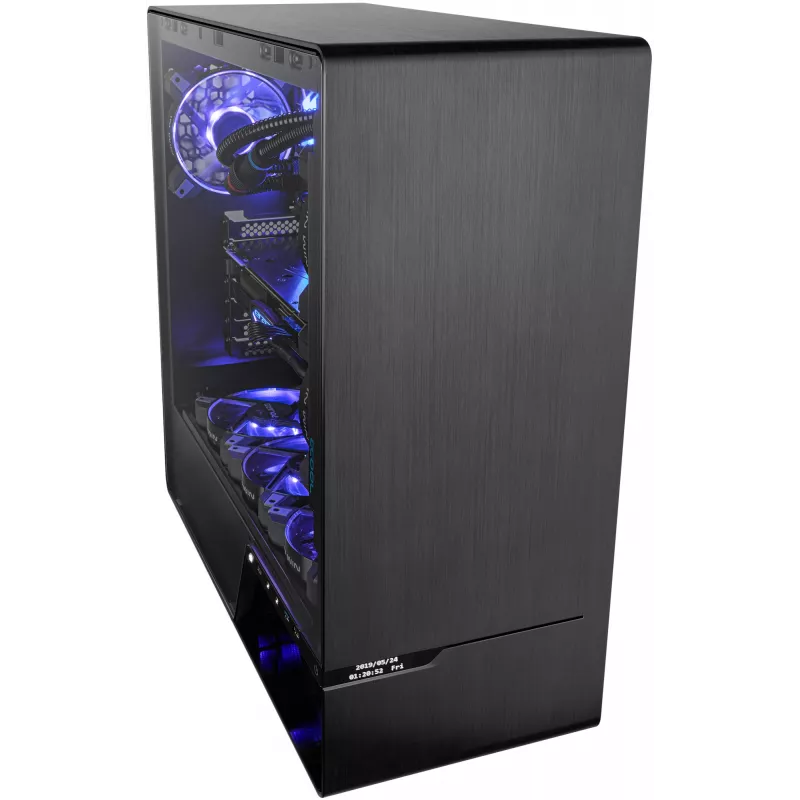 ERAZER Enforcer X10 Intel® Core™ i7 i7-14700KF 32 GB DDR5-SDRAM 1 TB SSD NVIDIA GeForce RTX 4070 Ti Super Windows 11 Home Stalinis kompiuteris Juodas