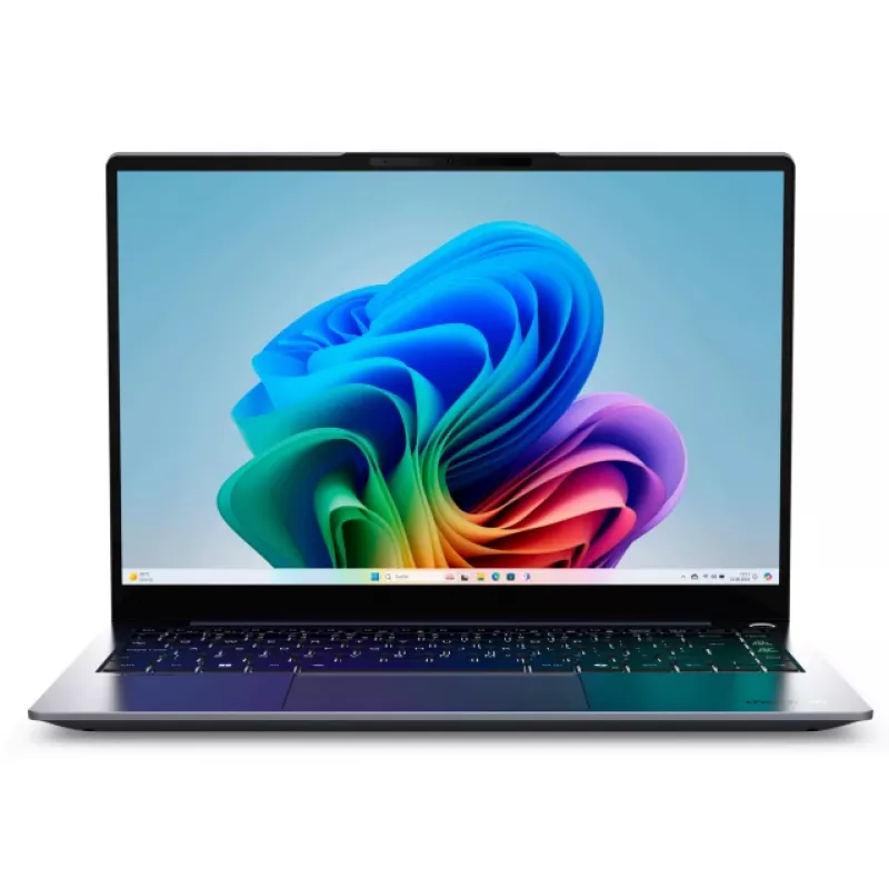 MEDION SPRCHRGD 14 S1 Elite Snapdragon nešiojamas kompiuteris 35,6 cm (14 colių) WQXGA+ 16 GB LPDDR5x-SDRAM 512 GB SSD Wi-Fi 7 (802.11be) Windows 11 Home juodas