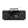 Muzikinė sistema MEDION LIFE P66538 — 20 W, 2 krypčių garsiakalbiai, DAB+/FM/PLL, Bluetooth, LCD ekranas, juoda