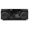 Muzikinė sistema MEDION LIFE P66538 — 20 W, 2 krypčių garsiakalbiai, DAB+/FM/PLL, Bluetooth, LCD ekranas, juoda