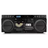Muzikinė sistema MEDION LIFE P66538 — 20 W, 2 krypčių garsiakalbiai, DAB+/FM/PLL, Bluetooth, LCD ekranas, juoda