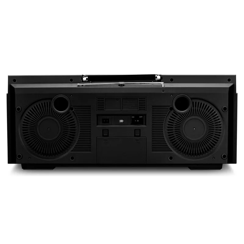 Muzikinė sistema MEDION LIFE P66538 — 20 W, 2 krypčių garsiakalbiai, DAB+/FM/PLL, Bluetooth, LCD ekranas, juoda