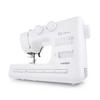 Siuvimo mašina MEDION LIFE SM60 Elektrinė 60W 3 šeivos Balta