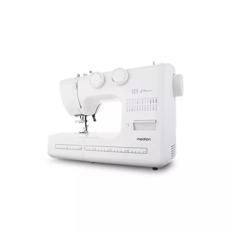 Siuvimo mašina MEDION LIFE SM60 Elektrinė 60W 3 šeivos Balta