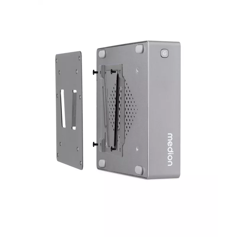 MEDION S06 MD35300 Intel® Core™ i5 i5-1335U 16 GB DDR4-SDRAM 512 GB SSD Mini PC sidabrinis