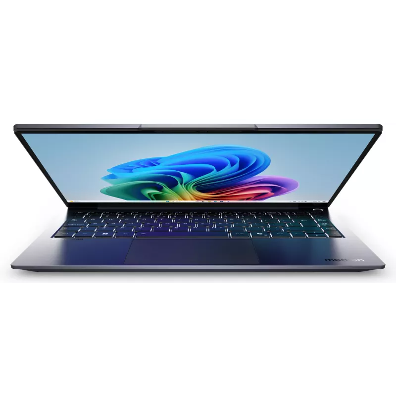 MEDION SPRCHRGD 14 S1 Elite MD62637 Snapdragon X1E-78-100 nešiojamasis kompiuteris 35,6 cm (14 colių) WQXGA+ 16 GB LPDDR5-SDRAM 512 GB SSD Wi-Fi 6E (802.11ax) Windows 11 Home US anglų kalba Pilka