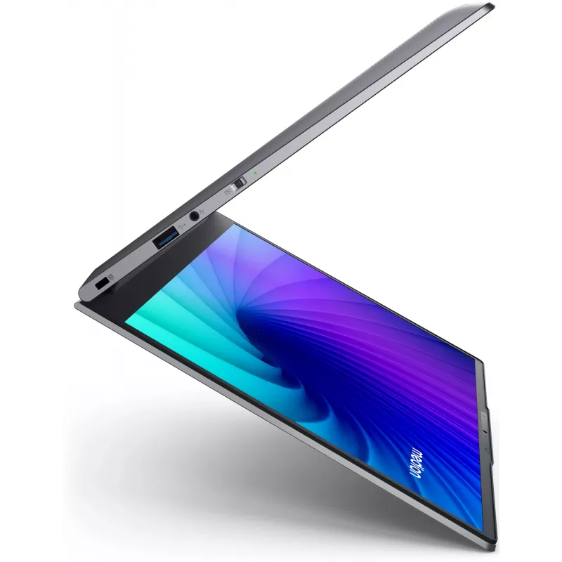 MEDION SPRCHRGD 14 S1 Elite MD62637 Snapdragon X1E-78-100 nešiojamasis kompiuteris 35,6 cm (14 colių) WQXGA+ 16 GB LPDDR5-SDRAM 512 GB SSD Wi-Fi 6E (802.11ax) Windows 11 Home US anglų kalba Pilka