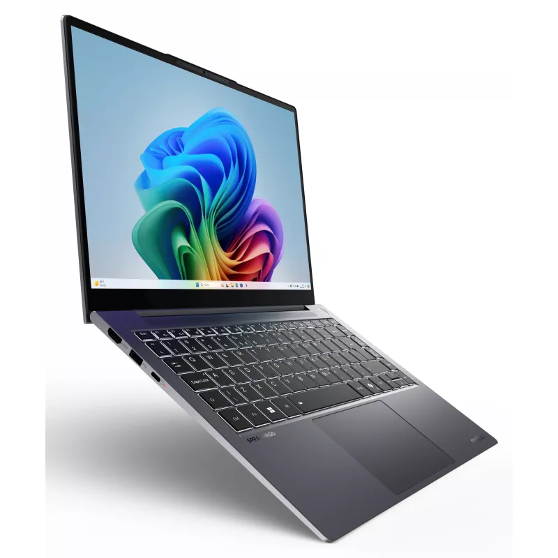 MEDION SPRCHRGD 14 S1 Elite MD62637 Snapdragon X1E-78-100 nešiojamasis kompiuteris 35,6 cm (14 colių) WQXGA+ 16 GB LPDDR5-SDRAM 512 GB SSD Wi-Fi 6E (802.11ax) Windows 11 Home US anglų kalba Pilka