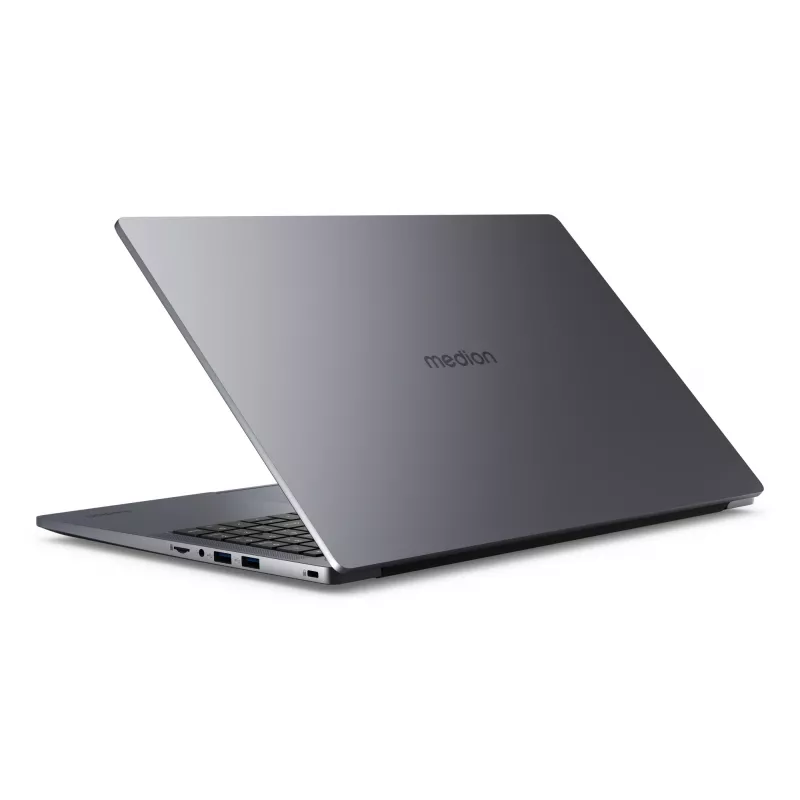 MEDION AKOYA E15223 Intel® N N100 nešiojamasis kompiuteris 39,6 cm (15,6 col.) Full HD 4 GB LPDDR5-SDRAM 128 GB Flash Wi-Fi 5 (802.11ac) Windows 11 Home S režimu US English Pilka