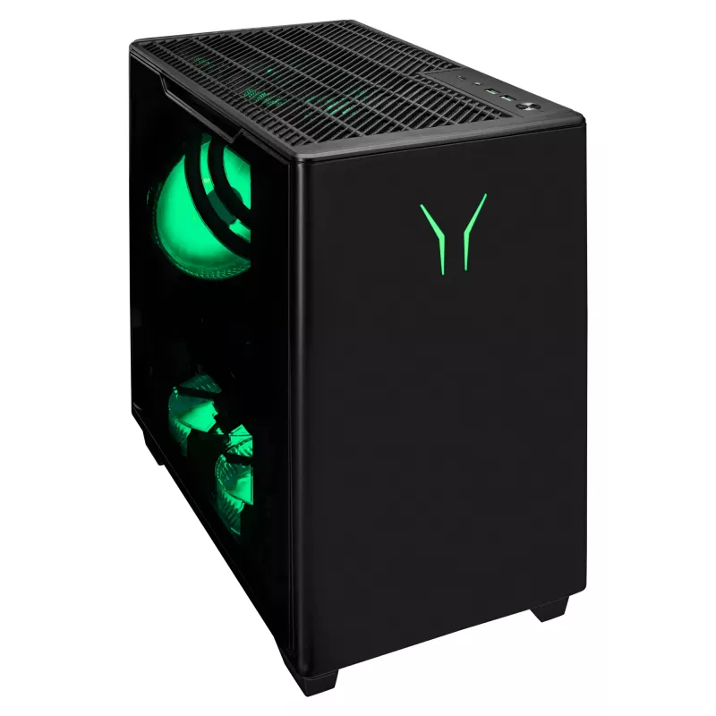 ERAZER Bandit P20 MD35462 Intel Core Ultra 7 265F 32 GB DDR5-SDRAM 1 TB SSD NVIDIA GeForce RTX 5070 Windows 11 Tower kompiuteris juodas