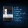 ERAZER Bandit P20 MD35462 Intel Core Ultra 7 265F 32 GB DDR5-SDRAM 1 TB SSD NVIDIA GeForce RTX 5070 Windows 11 Tower kompiuteris juodas