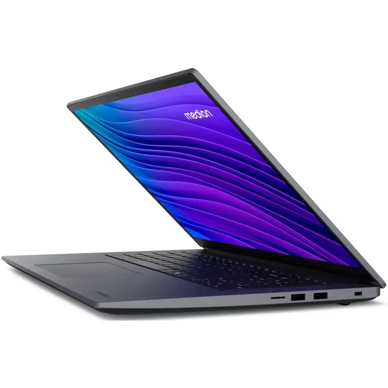 MEDION Avantum 17 E1e Intel Core 5 N100 Nešiojamasis kompiuteris 43.9 cm (17.3 colių) Full HD 4 GB DDR4-SDRAM 128 GB SSD Wi-Fi 5 (802.11ac) Windows 11 Home Juoda