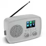 Internetinis radijas MEDION 50078819 — DAB+/FM, Wi‑Fi (802.11a/b/g), 5 W RMS, 2,4 col. TFT ekranas, pilkas, Spotify palaikymas