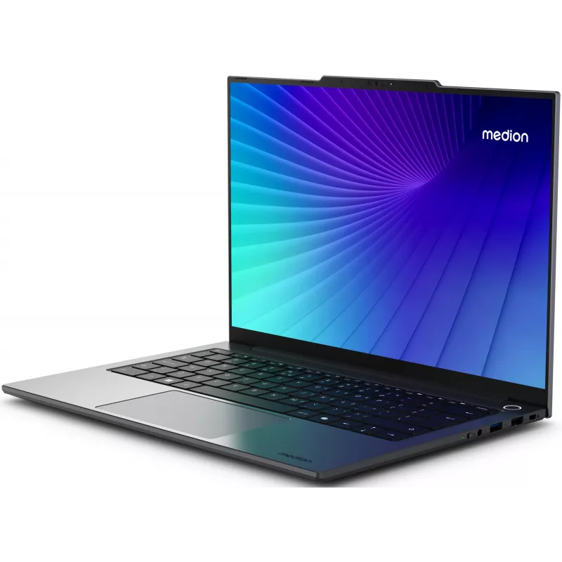 MEDION Signium 14 S1 MD600002 NL “Intel Core 5” 120U nešiojamasis kompiuteris 35,6 cm (14 colių) 2,8K 16 GB DDR4-SDRAM 512 GB SSD Wi-Fi 6 (802.11ax) “Windows 11 Home” pilkas