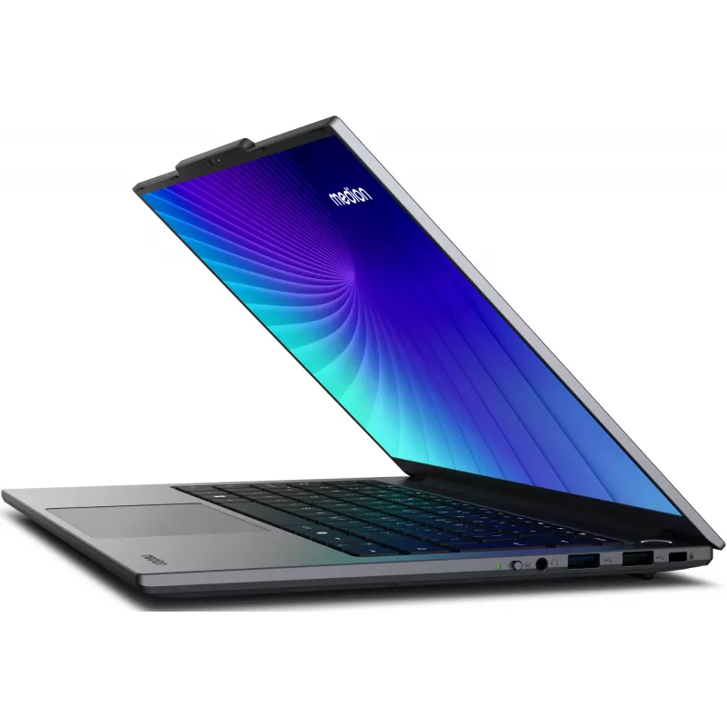 MEDION Signium 14 S1 MD600002 NL “Intel Core 5” 120U nešiojamasis kompiuteris 35,6 cm (14 colių) 2,8K 16 GB DDR4-SDRAM 512 GB SSD Wi-Fi 6 (802.11ax) “Windows 11 Home” pilkas