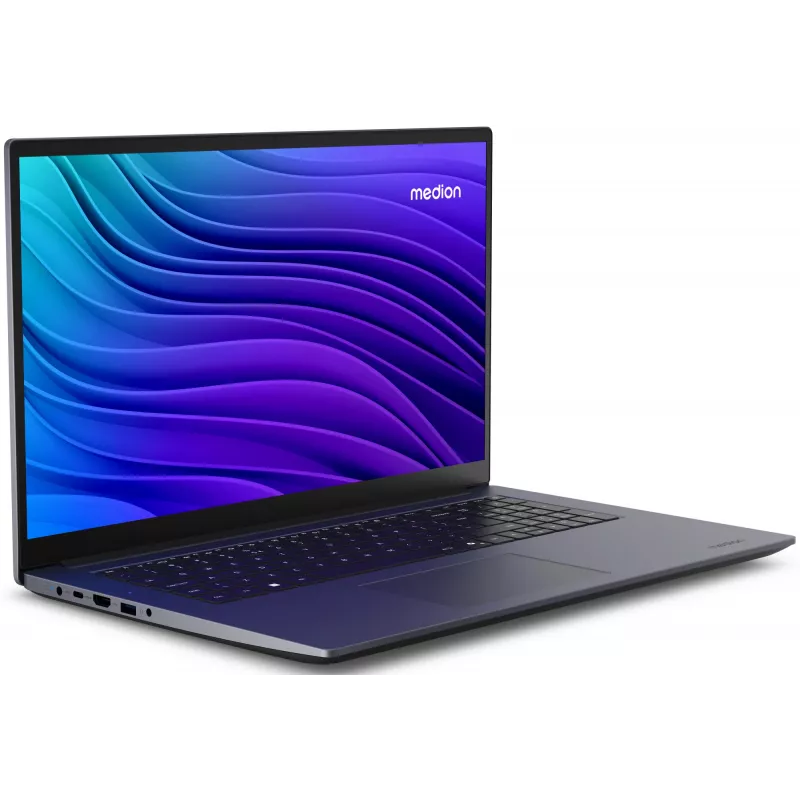 MEDION Avantum 17 E1e MD600001 Intel® N N100 nešiojamas kompiuteris 43,9 cm (17,3 col.) Full HD 4 GB DDR4-SDRAM 128 GB Flash Wi-Fi 6 (802.11ax) Windows 11 Home in S mode Pilka