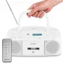 Asmeninis radijas MEDION 50079330 — DAB+/FM/PLL imtuvas, 6 W RMS, LCD ekranas, Bluetooth 10 m, 3,5 mm ausinių lizdas