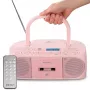 Asmeninis radijas MEDION 50079336 — DAB+ FM PLL derintuvas, LCD ekranas, Bluetooth 10 m, 6 W RMS, 3,5 mm išvestis