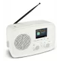 Asmeninis radijas MEDION MD89288 — DAB+ / FM, 5 W RMS, TFT 6,1 cm (2,4 colio), baltas, kintamoji srovė 100–240 V