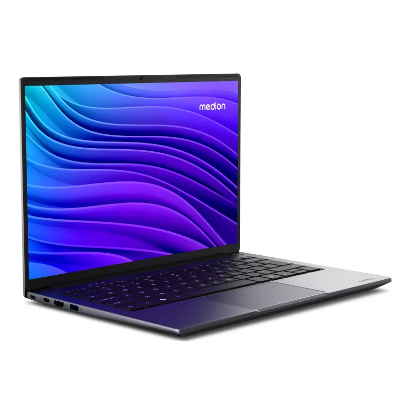 MEDION Avantum 14 E1e Intel® Celeron® N N4500 Nešiojamasis kompiuteris 35.6 cm (14 colių) Full HD 8 GB DDR4-SDRAM 256 GB Flash Wi-Fi 6 (802.11ax) Windows 11 Home Pilka